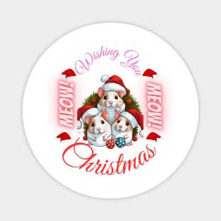 Wishing You A Merry Christmas Magnet